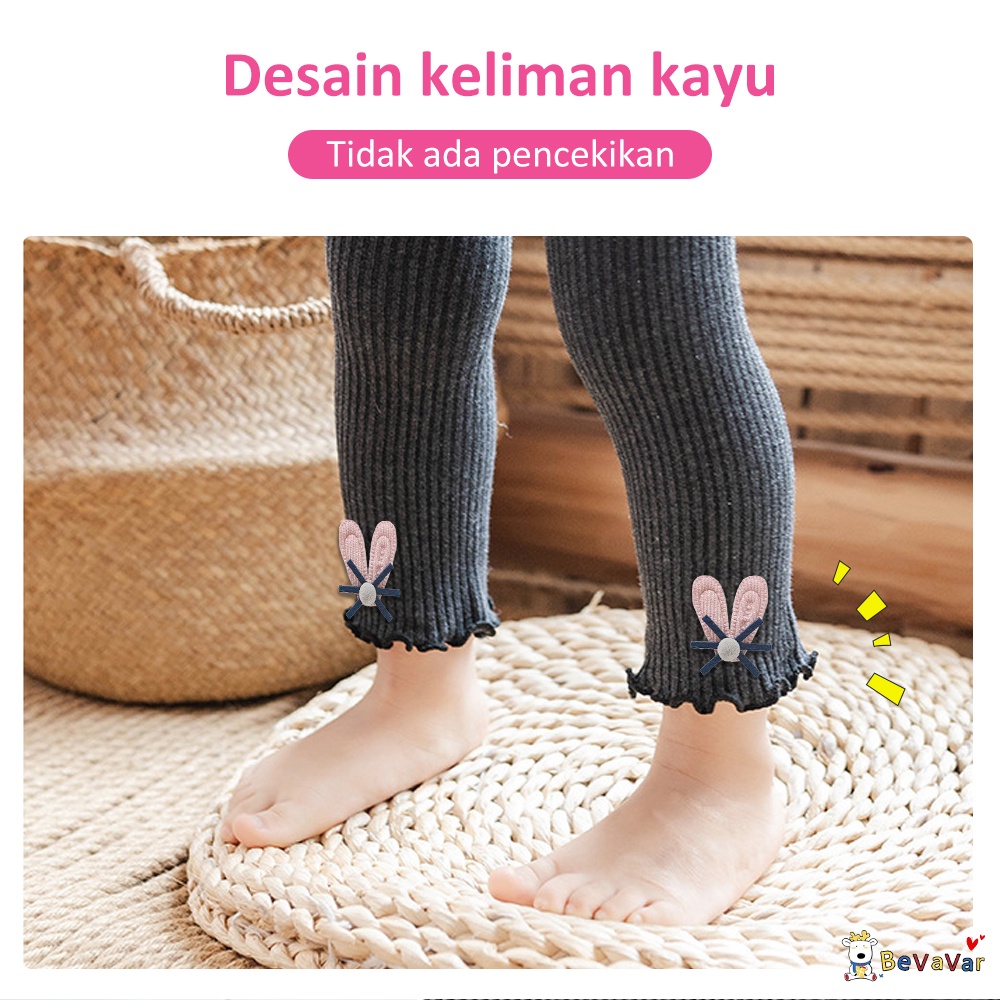 BEVAVAR Legging Anak Perempuan Import Legging Kelinci Lucu