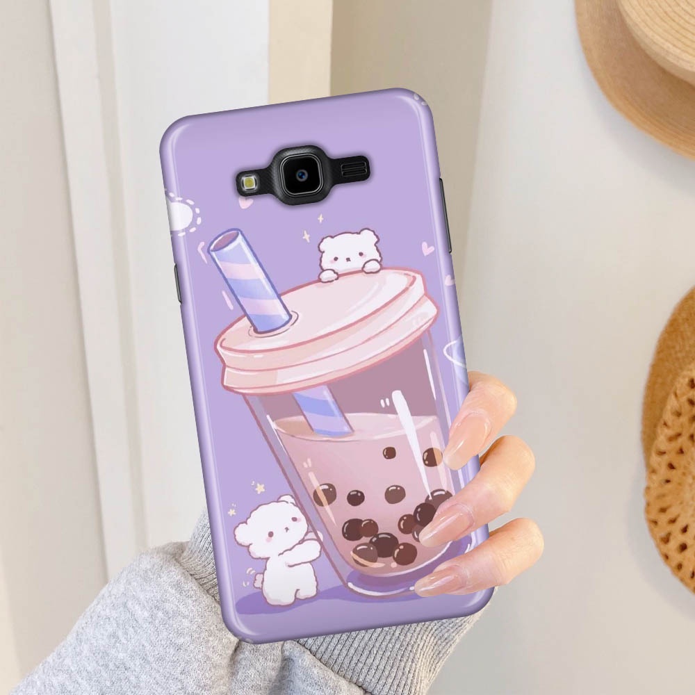 Casing Untuk Samsung Galaxy J3 2016  Gambar Minuman Boba Terbaru Case Hp Meriah Paling Laku  Untuk P