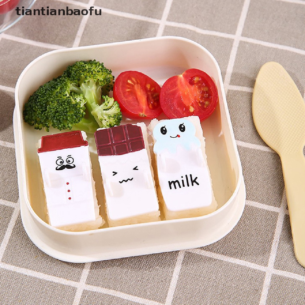 [tiantianbaofu] 1set Rice Ball Cetakan Bento Maker Alat Masak Sushi Rice Mold Gadget Dapur Butik