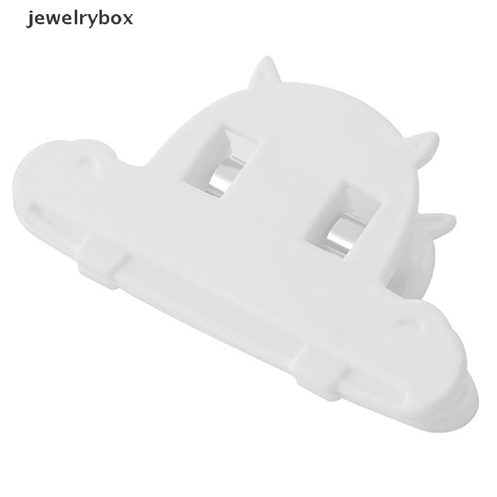 [jewelrybox] 2pcs Klip Segel Makanan Rumah Tangga Penyimpanan Dapur Portabel Pembukaan Sealer Folder Butik