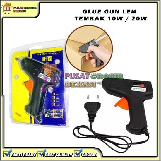 

[PGB] ALAT LEM TEMBAK GLUE GUN HOT MELT GLUE STICK STIK KERAJINAN TANGAN