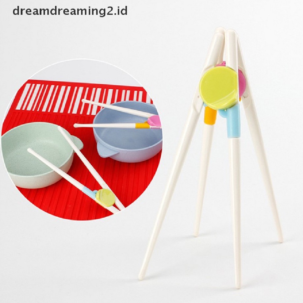 (hot) 1pasang Sumpit Untuk Sushi Bayi Anak Kartun Makanan Stik Mudah Digunakan Pelatihan Belajar Menyenangkan Helper Dishes Dinner Game Alat Dapur//