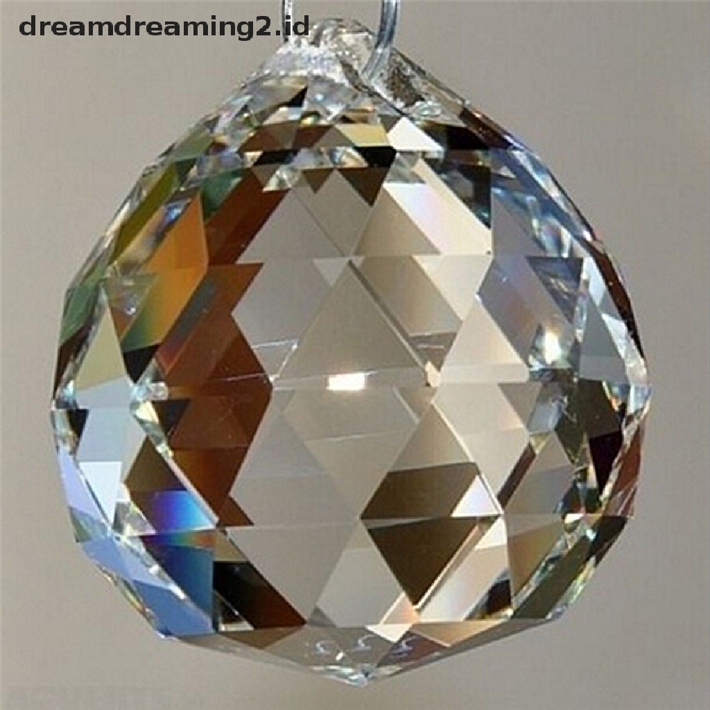 (hot) 20mm Kristal Bening Lighg Bola Prisma Gantung Liontin Pernikahan Tirai Dekorasi Prisma Bola Lighg Kristal Bening 20mm Gantung Liontin Wedding Tirai Dekor2017 Crysta Bening 20mm