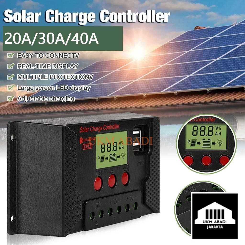 Solar Charge Controller PWM Automatic Recognize 12V 24V CPLS