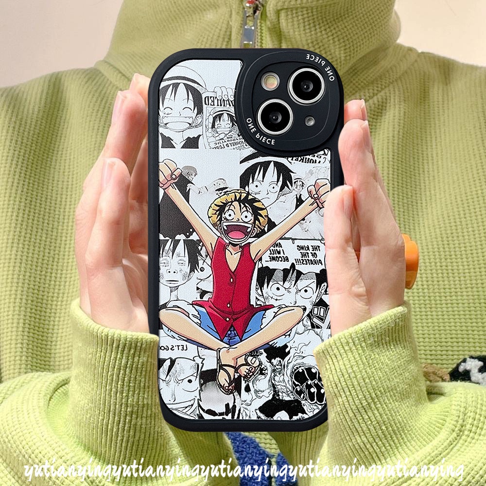 Anime One Piece Luffy Sauron Case Infinix Hot 10T 11s Note 8 10s Hot 10 Lite Hot 11 Play 9 10 Smart 5 6 Cartoon Soft Cover