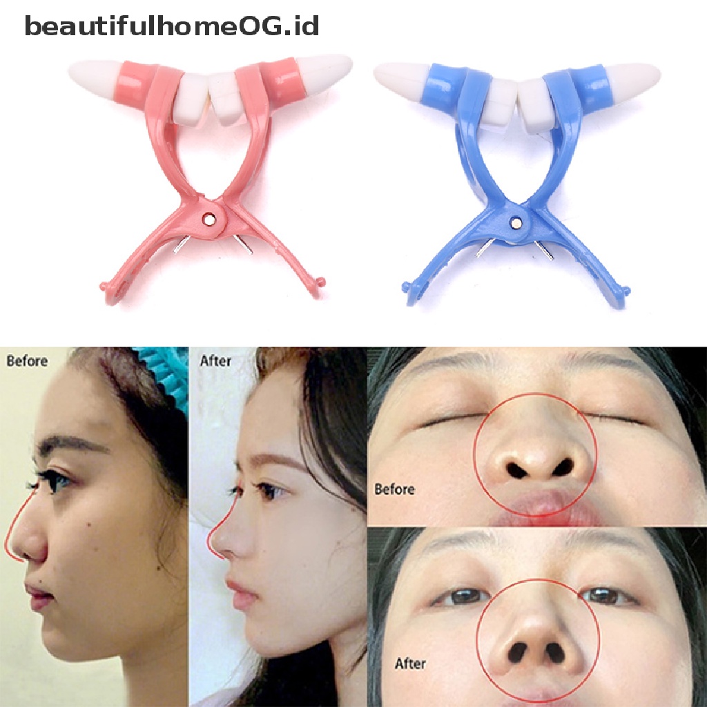 // Lebaran// Nose Up Lifg Shaping Shaper Orthotics Clip Beauty Korektor Jepit Hidung Nose Up **