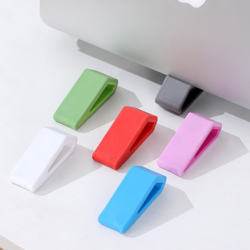 Bingkai Memperbaiki Radiasi Panas Laptop Desktop Adjustable/Stand Tablet Segitiga Lipat Portable Phablet Holder