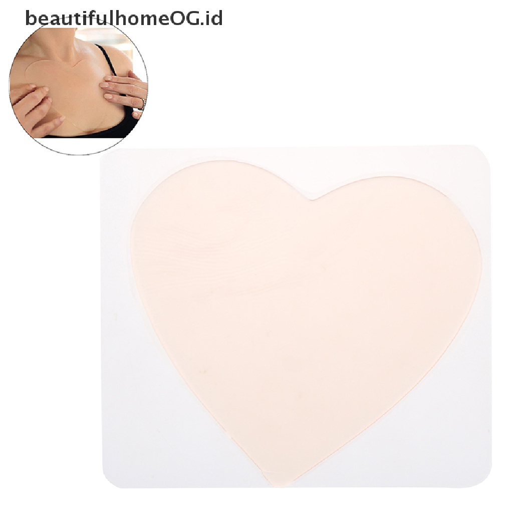 // Beauty// Reusable Chest Anti Wrinkle Pads Grade Silicone Semalam Invisible Pads **