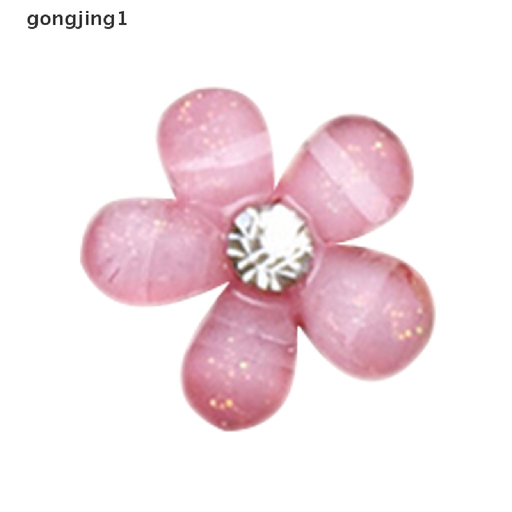 Ggg Baru DIY 20pcs 10mm resin Bunga flatback Scrapbooking Untuk Telepon/Pernikahan Kerajinan ID