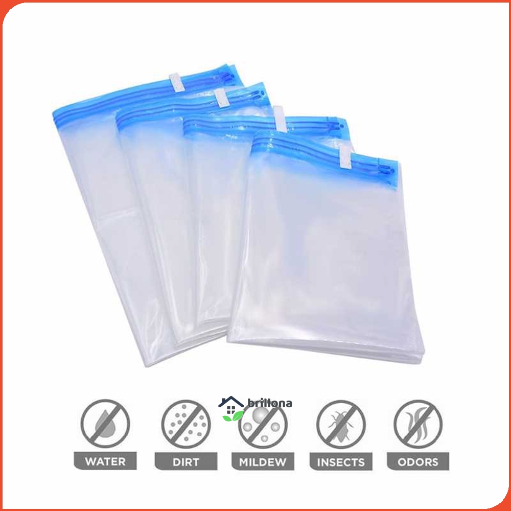 Inguard Kantong Plastik Vacuum Sealer Storage Bag 5 PCS - ZKD002