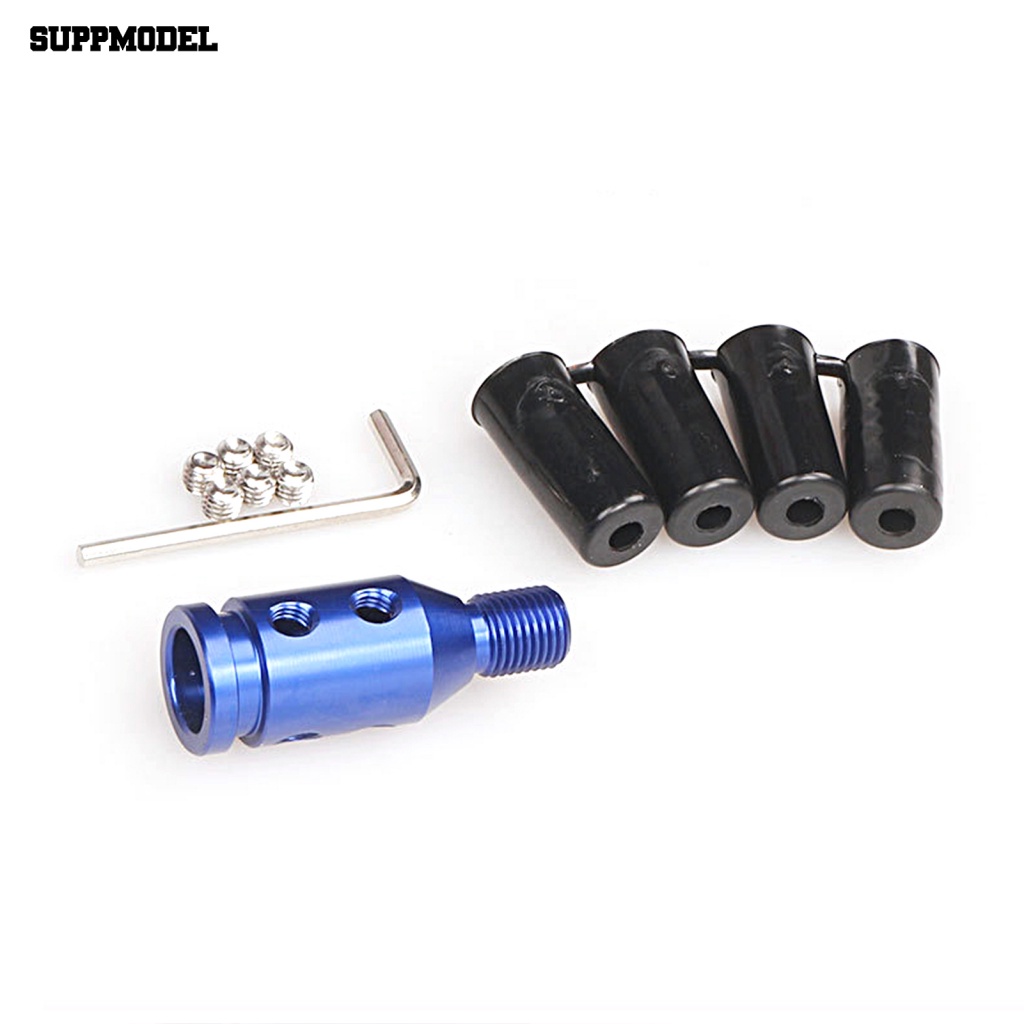 Suppmodel 1set Adaptor Stik Shifter Gigi Tahan Aus M12x1.25 Shifter Knob Adapter Pengerjaan Indah Untuk Shifter Non-Ulir