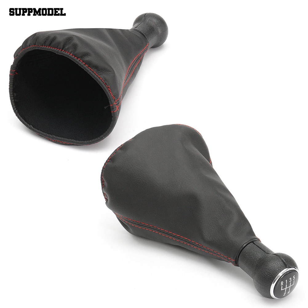 Suppmodel Mobil Kendaraan 5speed Gear Shift Knob Gaiter Boot Cover Untuk Golf3 MK3 92-98