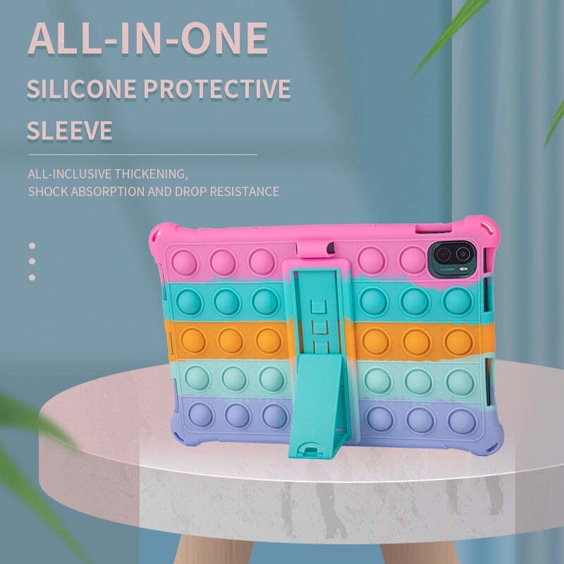 Push Soft Bubble Case Untuk Mipad 5pro 2021sarung 11inci Untuk Xiaomi Mi Pad5Sarung Berdiri Shockproof