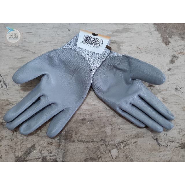 SARUNG TANGAN KERJA / ANTI PISAU TAJAM POTONG GORES / MANUFAKTUR WELDING / ANTI CUT SAFETYGLOVES