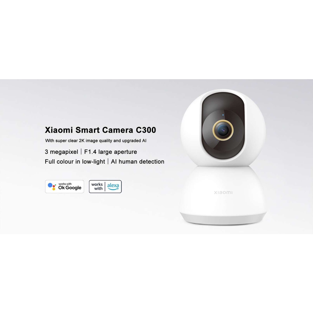 XIAOMI SMART CAMERA C300 2K / IP CAM CCTV XIAOMI C-300 - GARANSI RESMI