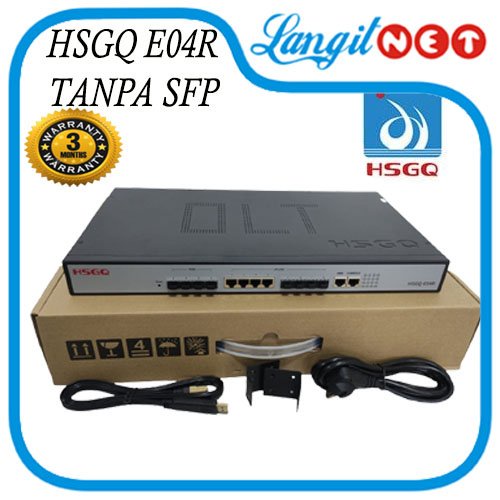 HSGQ E04R OLT EPON 4 4PON TANPA SFP