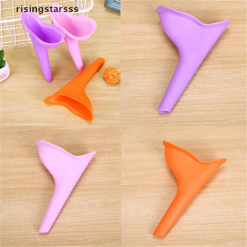 Rsid Span-new Wanita Perempuan Portabel Urinoir Perjalanan Luar Berdiri Perangkat Pipis Pipis Case Jelly