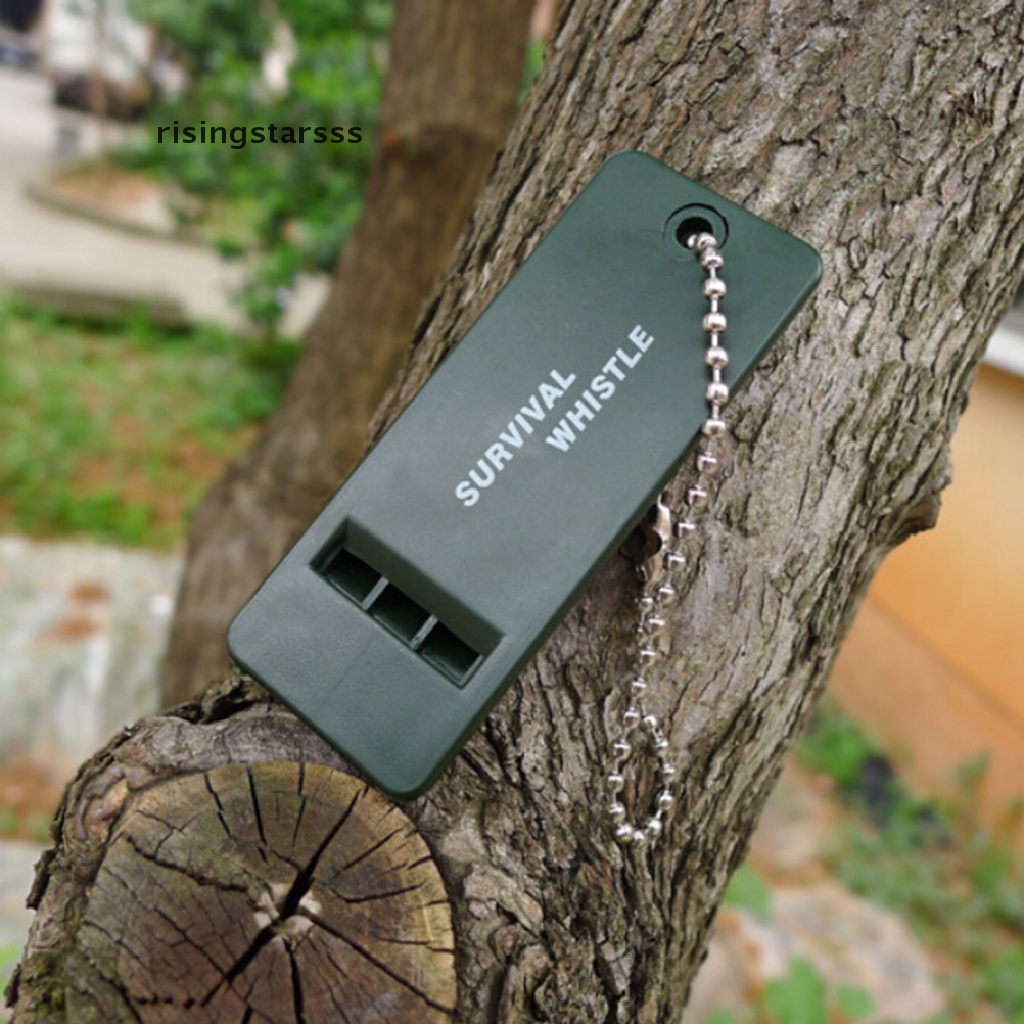 Rsid Span-New New Alat Rescue Peluit Survival Darurat Suara Sinyal Outdoor Camping Hiking Jelly