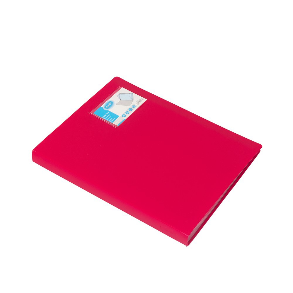 

Bantex Display Book Clear Holder 60 Pocket A4 Red