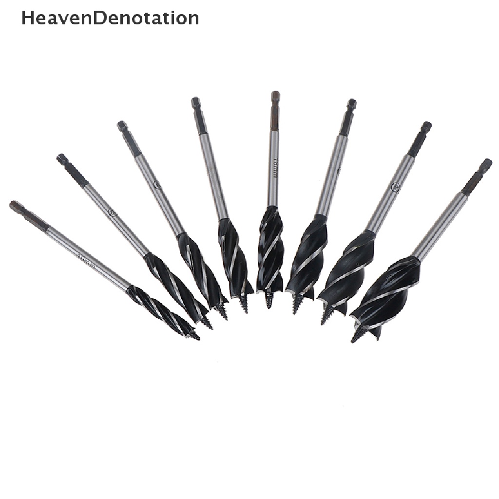 [HeavenDenotation] 10-25mm Twist Drill Bit Set Kayu Fast Cut Auger Carpenter Joiner Alat HDV