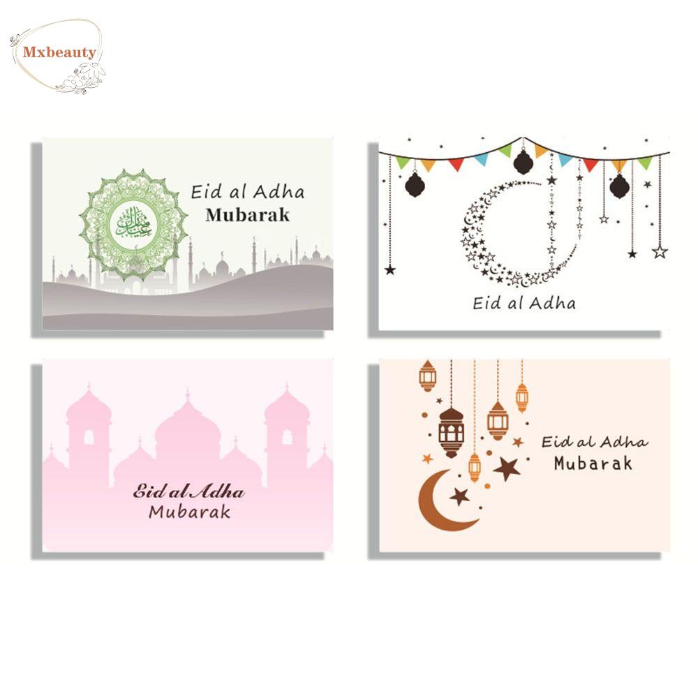 Mxbeauty Set Kartu Dan Amplop Lebaran Festival Family Kartu Ucapan Islami Kartu Ramadhan Hadiah Ramadhan Muslim Islami Eid Mubarak Kartu Dengan Amplop