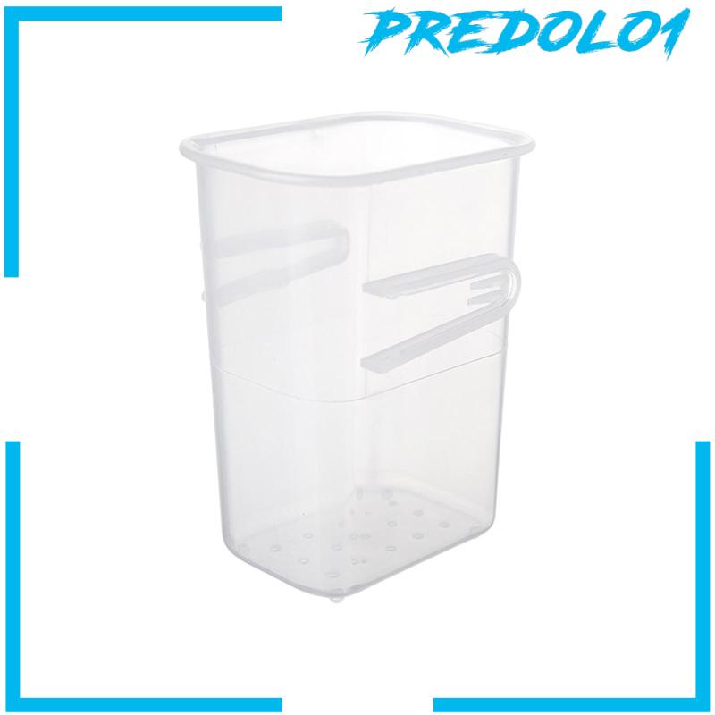 [Predolo1] Wadah Penyimpanan Makanan Untuk Kulkas Counter Portable Untuk Bumbu Keju Bawang