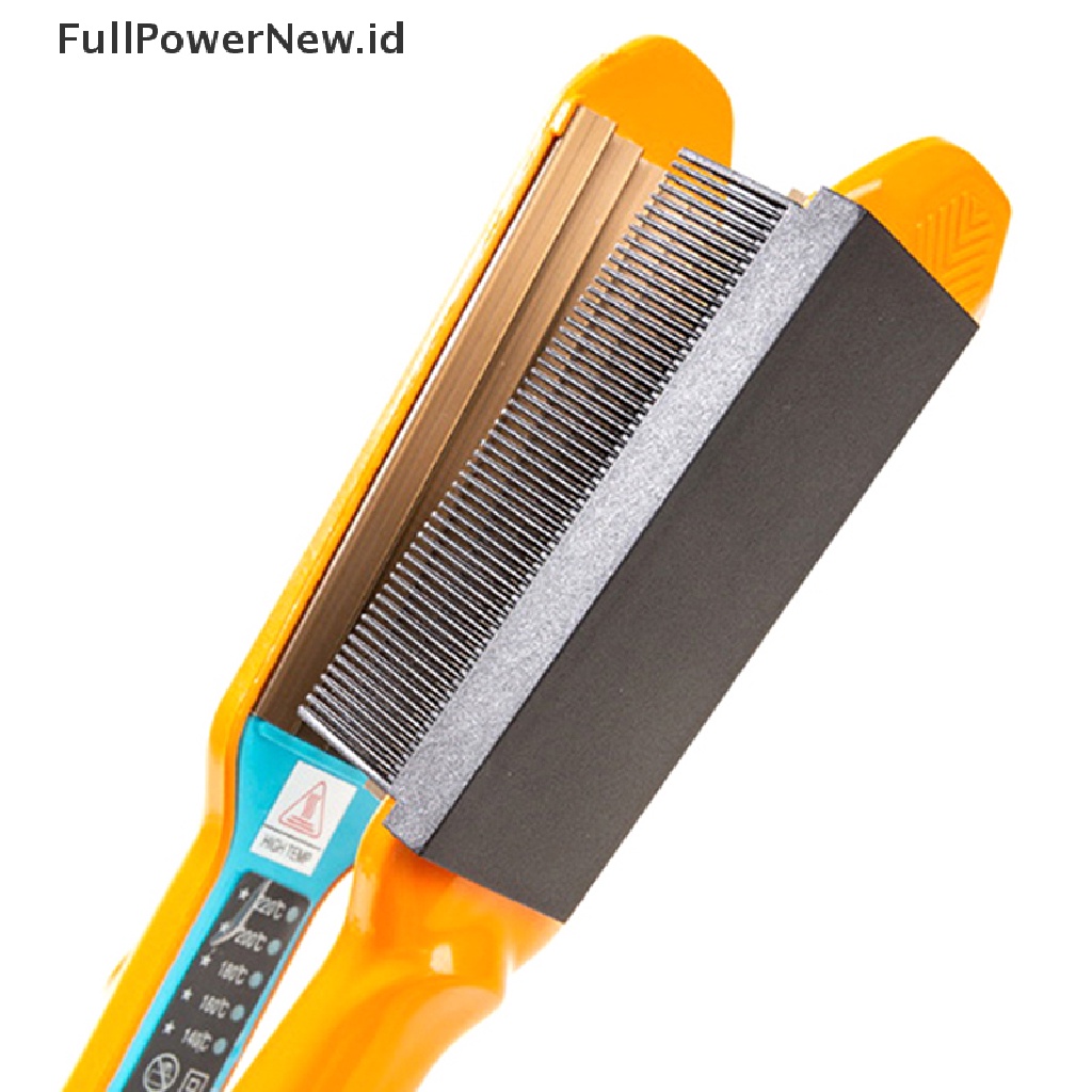 Power Women Straightening Comb Attachment Cocok Meluruskan Rambut Flat Iron Compact ID