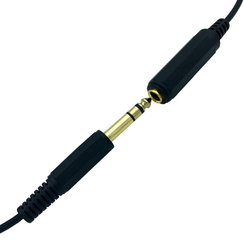 Cre Kabel Adapter Ekstensi 3.5mm Male to 6.35mm Female Untuk Perangkat 3.5mm/6.5mm Universal Campatibility Cord