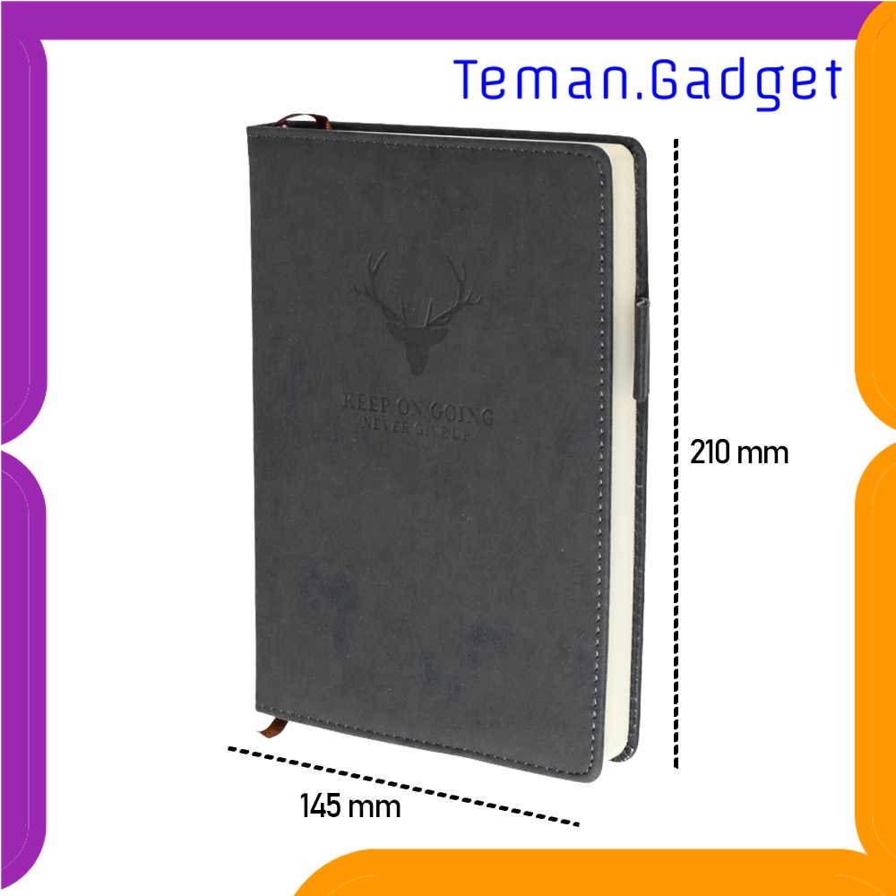 TG - ATK Tlevino Buku Catatan Kerja Notebooks Cover Kulit Kertas A5 - CW-5025