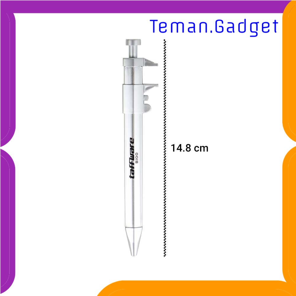 TG - ATK Taffware Pena Pulpen Ballpoint Pen Caliber Measuring Tool Scale Ruler - B100