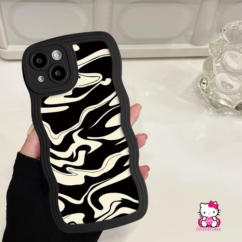 Case Huruf Inggris Realme C53 C55 C21Y C25Y C35 C30 C33 C25 C20 C25s C12 C15 C3 C11 C17 C20A Realme 10 5s 7i 5i 9 Pro+6i 8 5 7 9i 8Pro 8i Motif Leopard Print Soft Couple Cover