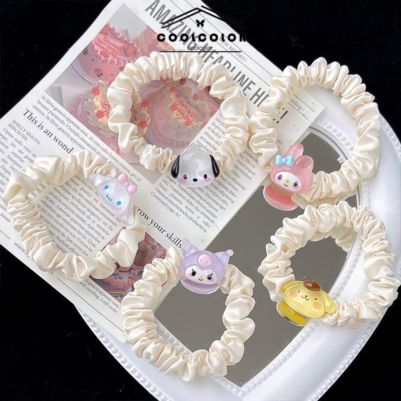 COD❤️1 Pc Kunciran Karet Gelang Sanrio Kulomi Lucu- cl