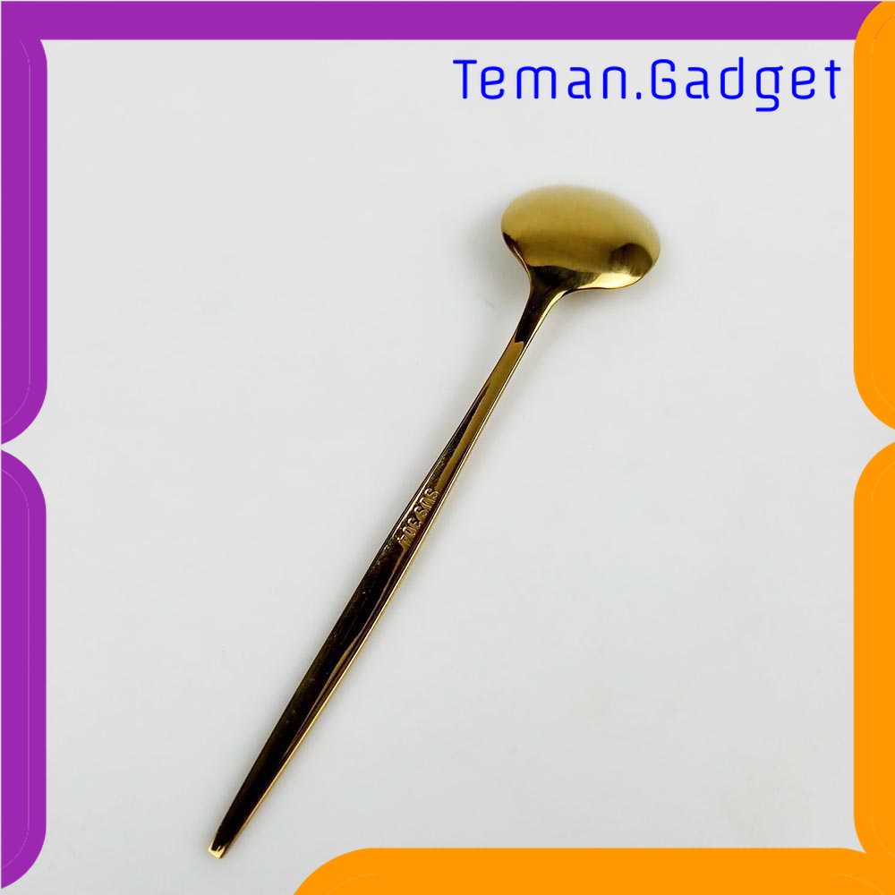 TG - DPR Moitakiy Sendok Teh Tea Spoon Stainless Steel 6PCS - F80