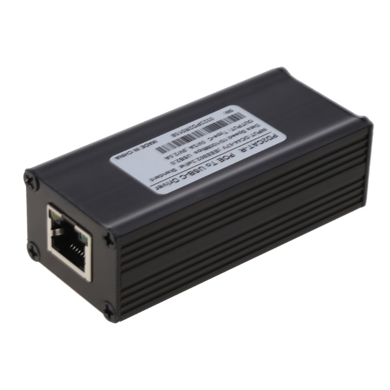 Zzz POE Converter Adapter Kartu 5V9V Adaptif UsbC POE 44-57V PD3 0charger