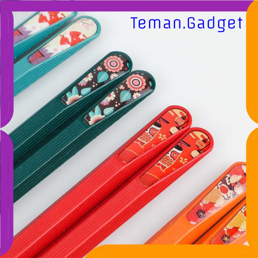 TG - DPR KANGJUNWEISHI Sumpit Makan Japanese Chopstick 5 Pasang - BP02