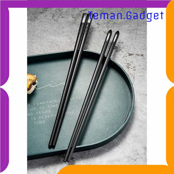 TG - DPR KANGJUNWEISHI Alat Makan Sumpit Japanese Style Chopstick 5 Pasang - 01BPP