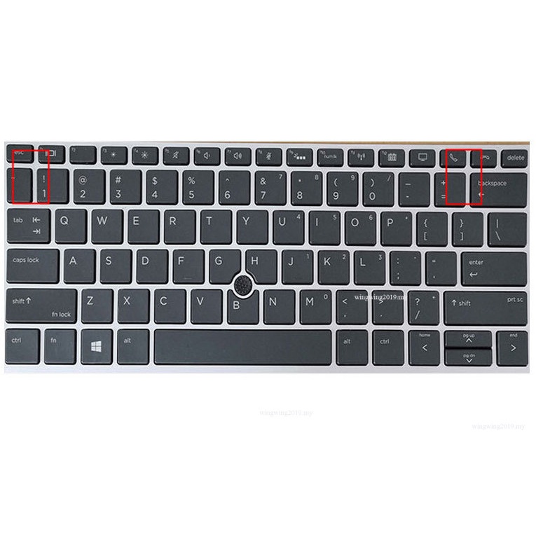 Pelindung Cover Keyboard HP Elitebook Silikon Lembut Tipis Slim Untuk Notebook HP 830g5 G6 7000 735 G5 Sarung Keyboard HP Laptop Pink Warna Warni Cover