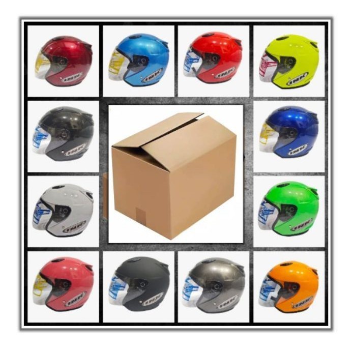 Helm model CENTRO BISA COD bast1 free packing BOX