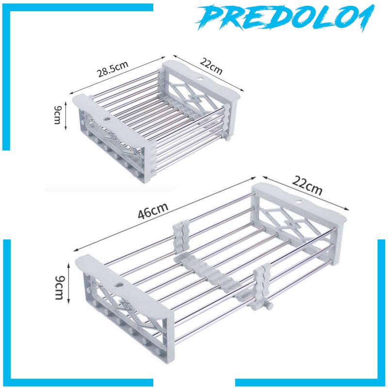 [Predolo1] Draining Dishes Pegangan Nyaman Unik Mudah Dicuci Keranjang Penyimpanan Fleksibel