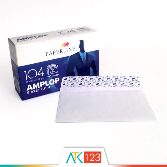 

Amplop Putih Paperline 104 PPS Uk. 95 x 152 mm -RTUOLSP