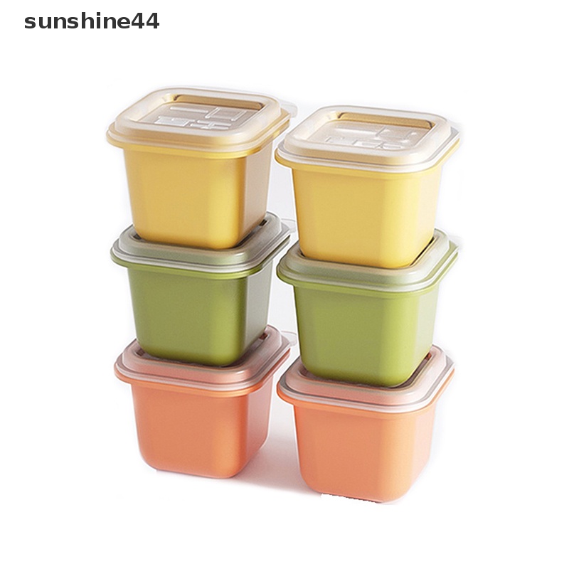 Sunshine Mandiri Es Batu Besar Ice Tray Cetakan Silikon Penyimpanan Rumah Membuat Ice Box ID