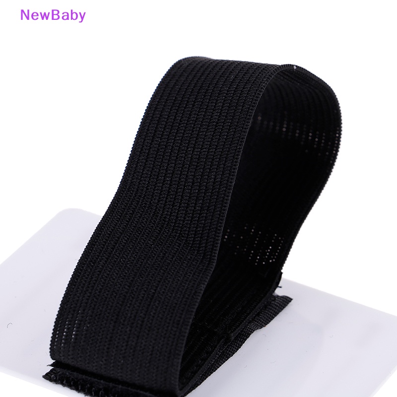 Newbaby 1XAcrylic Perekat Eyelash Extension Bulu Mata Palsu Hand Strap Pallet Holder Alat ID