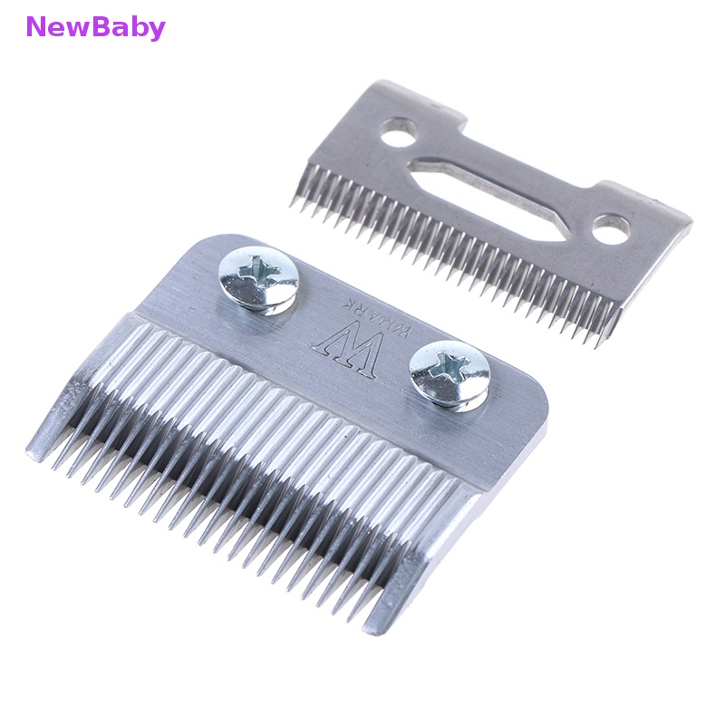 Newbaby Movable Blade Hair Cutg Clipper Blade Aksesoris Penjepit Baja Dengan Sekrup ID