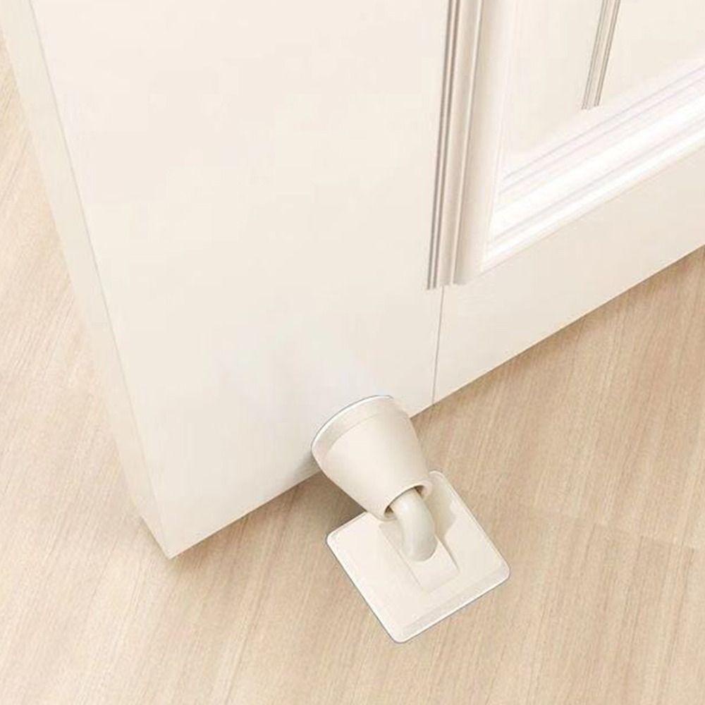 【 ELEGANT 】 Door Stopper Touch Mute Resistance Door Stop Colokan Pintu Gigi Gerbang Anti Bentur