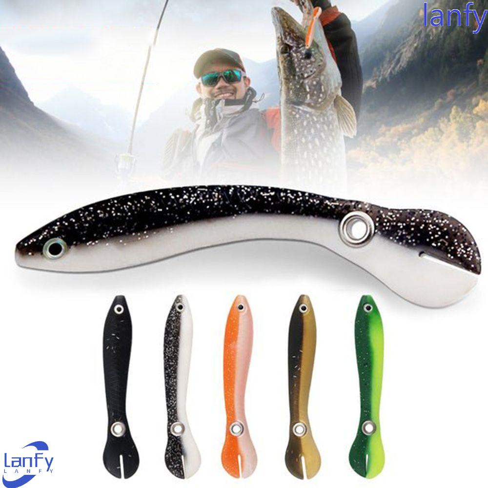 Lanfy Umpan Lembut Bionic Banyak Penggunaan Bahan Lembut Mudah Diatur Alat Pancing