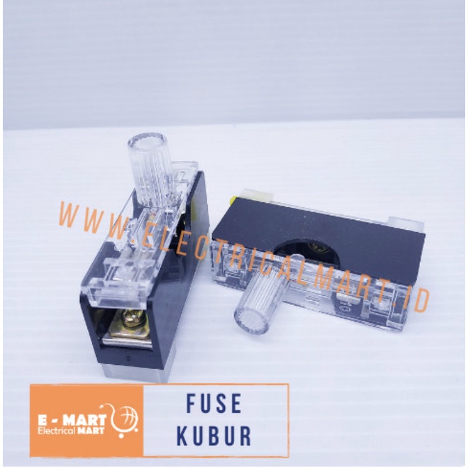 Fuse Holder / Fuse Kubur Dinrail FS-101 1 POLE 10 Ampere FORT