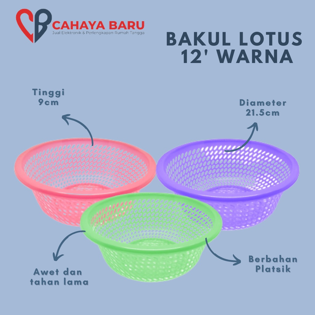 

MB BAKUL LOTUS 12' WARNA