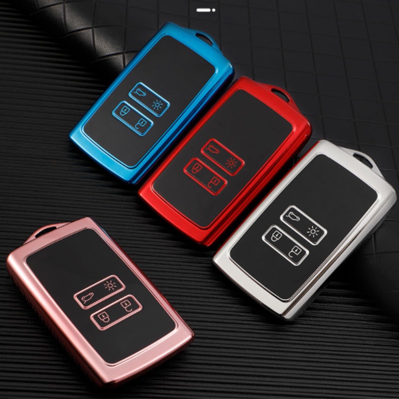 Tpu Case Kunci Mobil Cover Untuk Renault Koleos Captur Megane Clio Scenic Jimat Arkana Untuk Dacia Sandero Card Fob