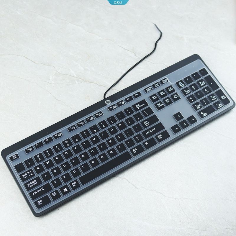 Desktop Serba Komputer Lembut Dan Nyaman Cover Pelindung Untuk Model HP 17inch 60dalaman Desktop60 Pro G1 Pelindung Keyboard Waterproof Silicone Protective Cover [ZK]