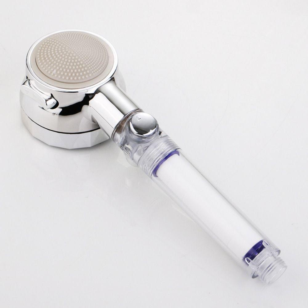 Populer Kepala Shower Portable Genggam Kamar Mandi Exfoliating Massager Hemat Air Adjustable Showerheads